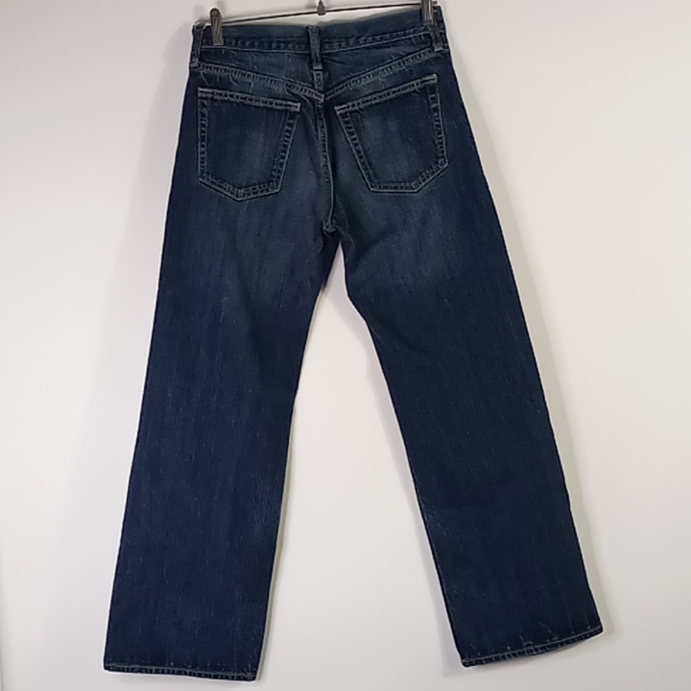 Old Navy Loose Straight Leg Blue Jeans Size 30x30 - Picture 4 of 16